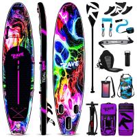 Tidal Rave ACRYLIC Inflatable Paddle Board 10’ 6